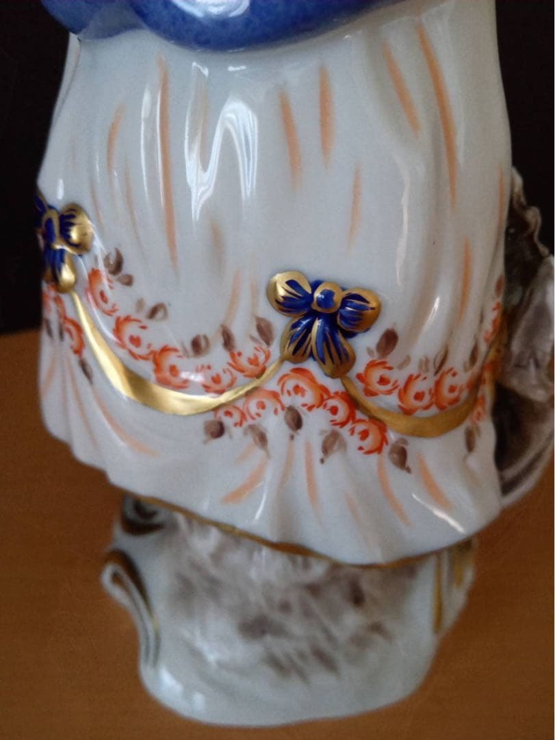 フィギュリン　陶器　人形　ドレスデン　チューリンゲン　ドイツ　西洋　ドール