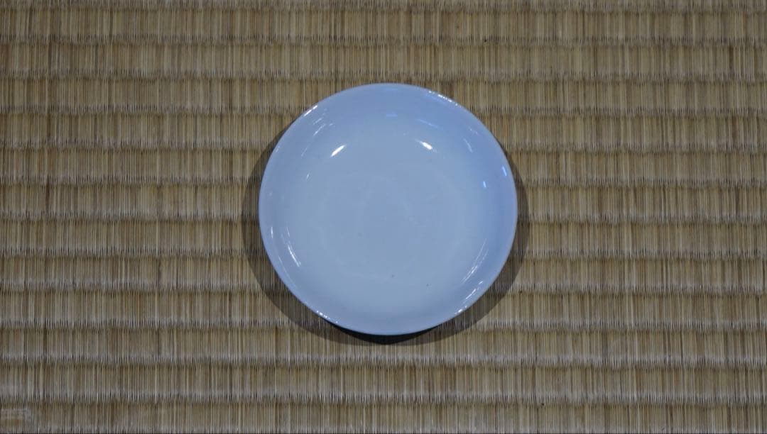 明治時代 染付 花鳥文 蓋茶碗 8客 箱付 懐石料理道具