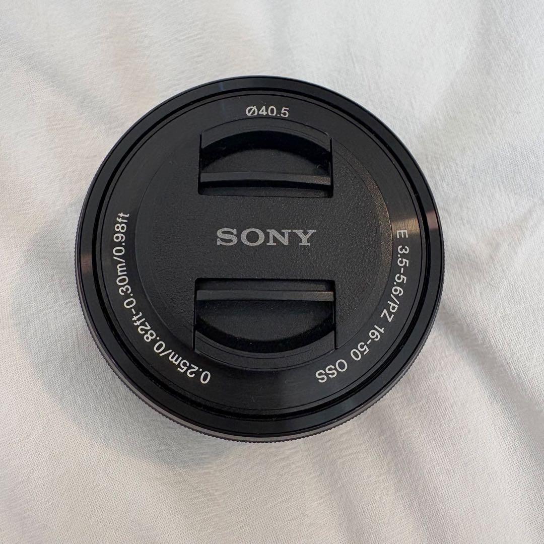 SONY ミラーレス一眼 α6300 パワーズームレンズキット ブラック 中古