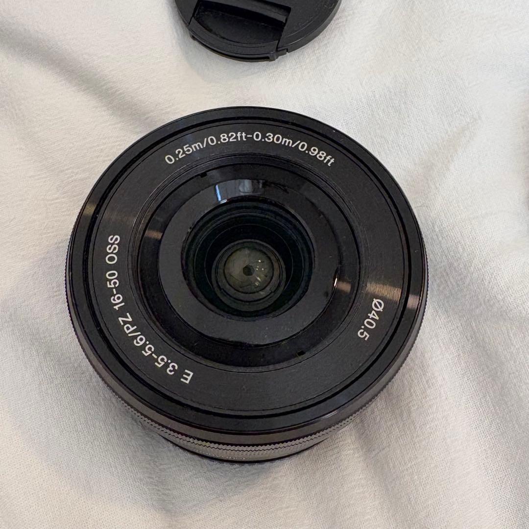 SONY ミラーレス一眼 α6300 パワーズームレンズキット ブラック 中古