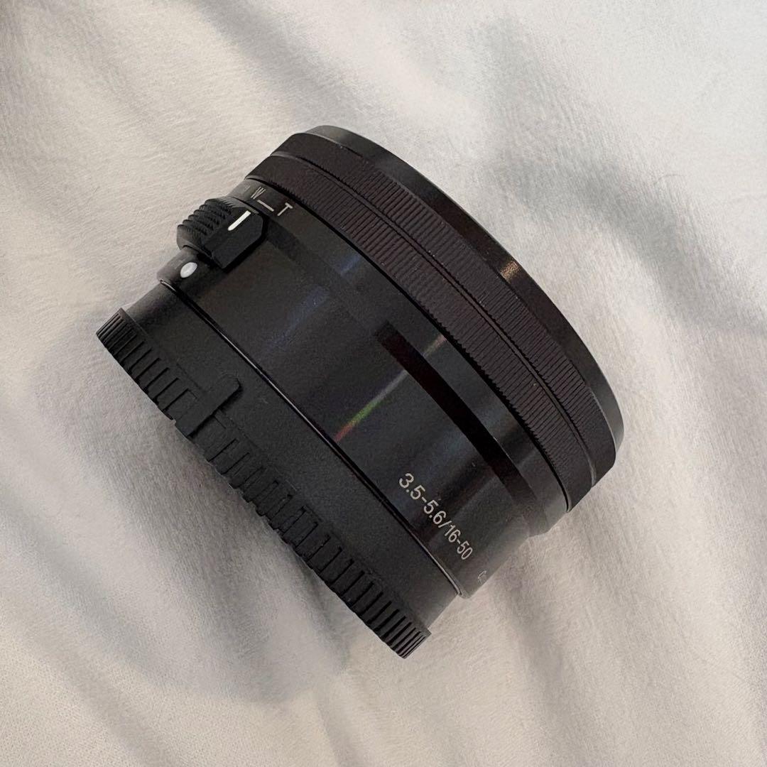 SONY ミラーレス一眼 α6300 パワーズームレンズキット ブラック 中古