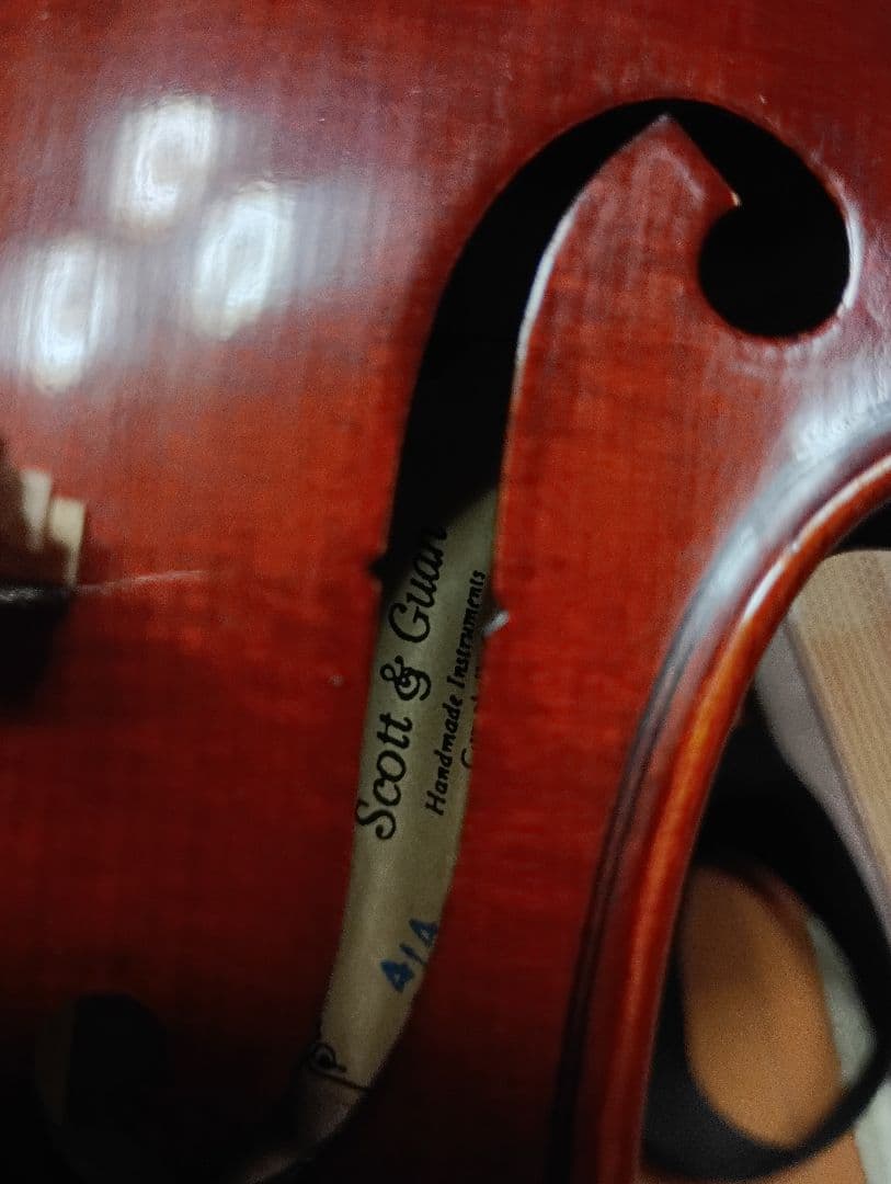 Scott&Guen バイオリンSTV017A 2006年4/4サイズ