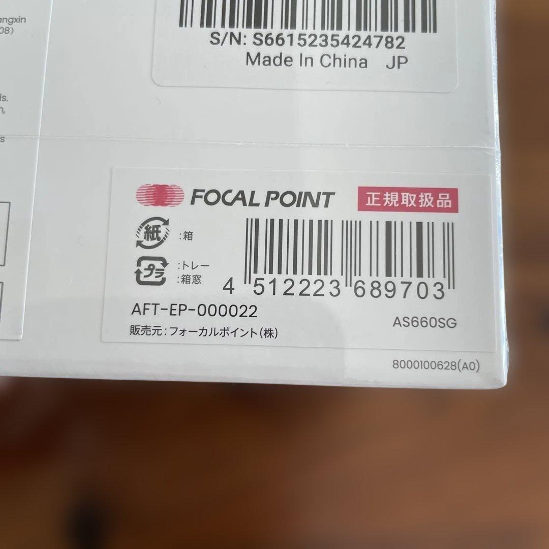 SHOKZ OPENMOVE ワイヤレス骨伝導イヤホン グレー