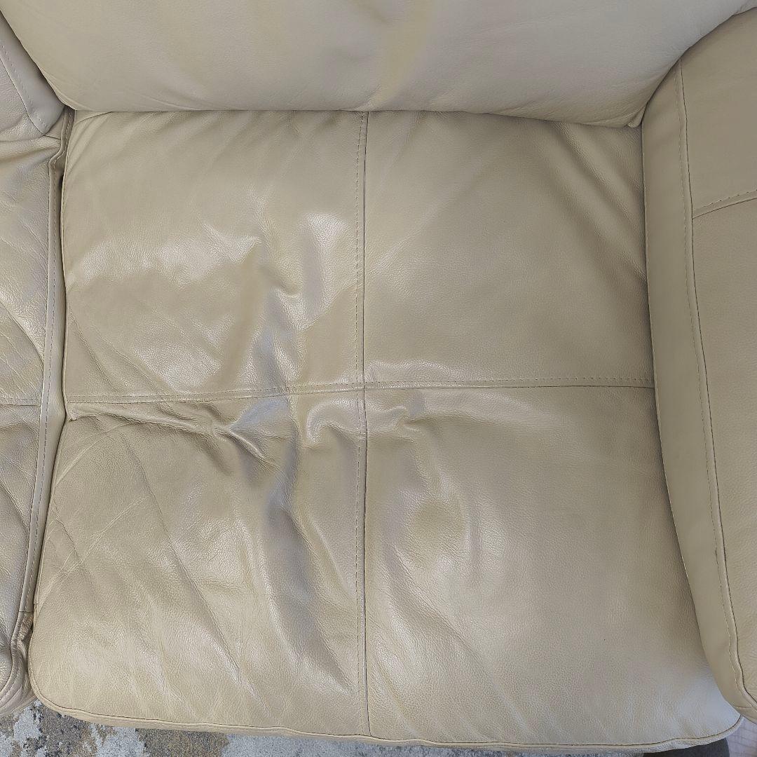 【本革】ニトリ　ソファ　Sステイツ ワイド二人掛け