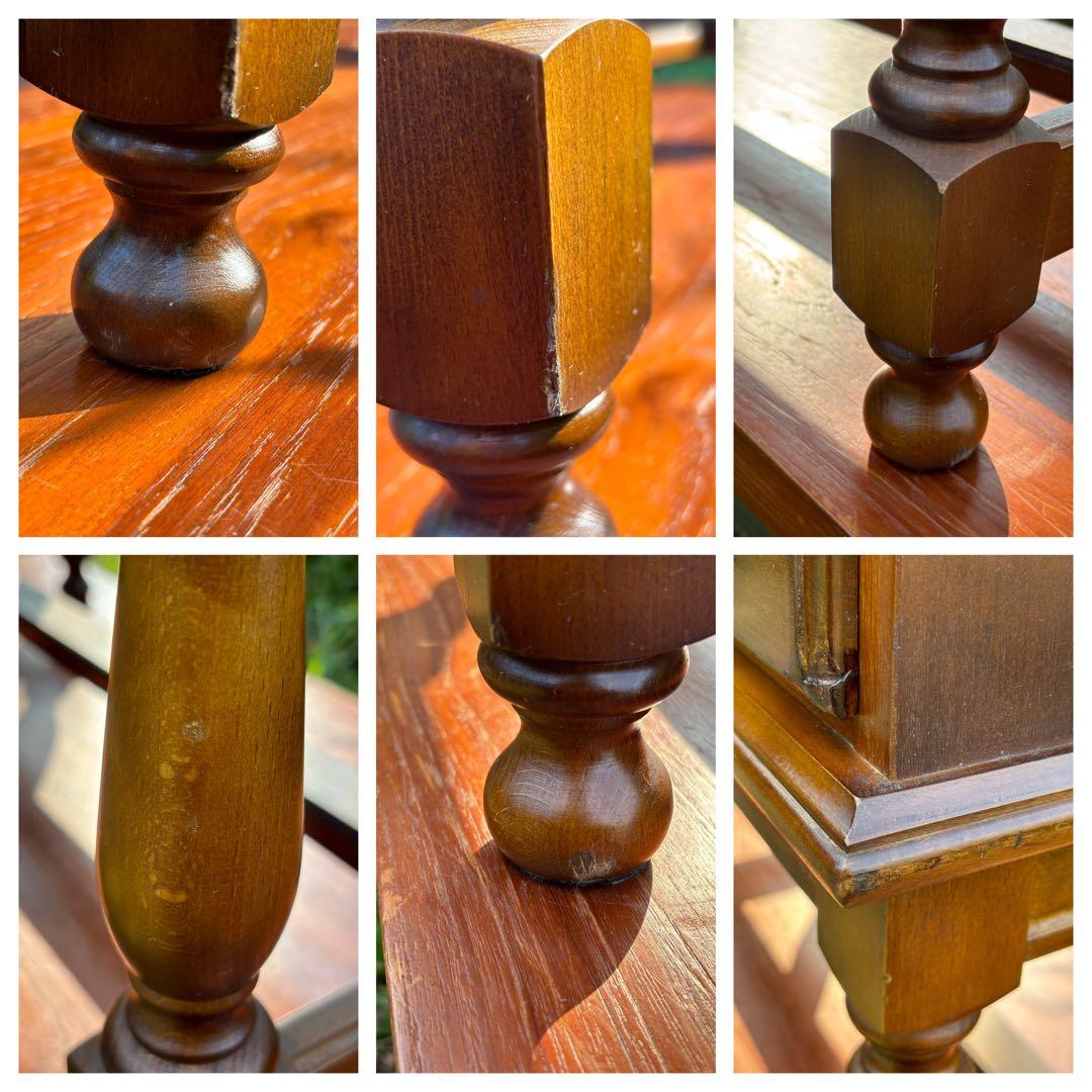 karimoku カリモク コロニアル　ライティングビューロー　ビンテージ