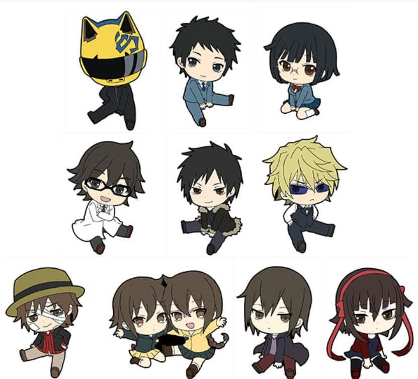 デュラララ!!×2　トレーディングラバーストラップ　BOX