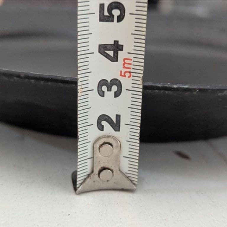 山本雅則さん リムプレート しのぎ 黒 8寸 平皿 2枚セット 作家物 信楽焼