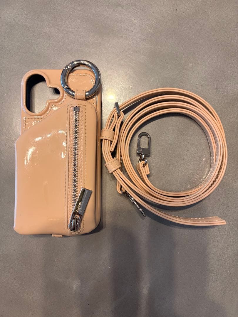 ajew patent case エジュー iPhone17 ベージュ