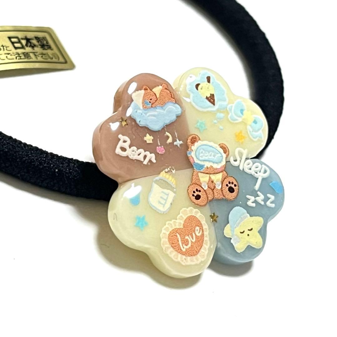 にゃこす(ΦωΦ)様お取り置きですＮｏ．188 クローバー クマ ハート レジン