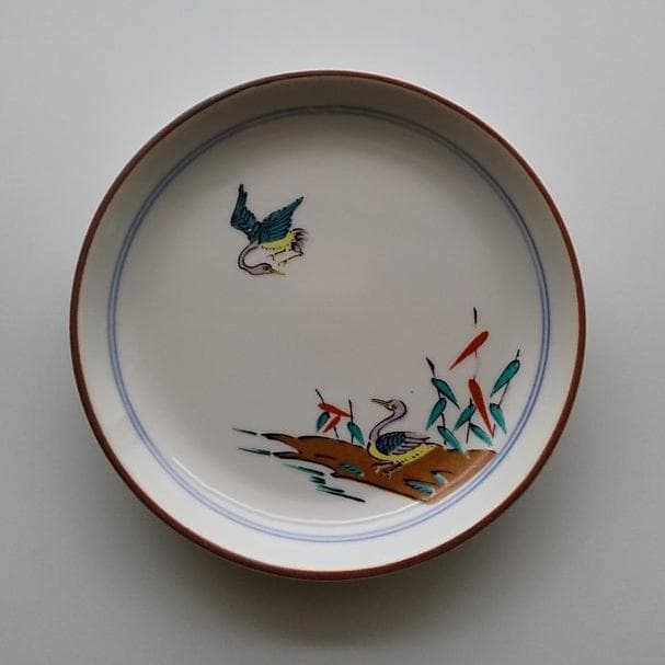 九谷焼　古九谷風　皿揃　情山