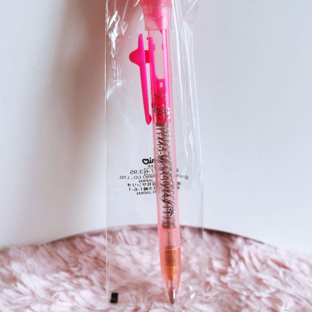 希少レア　ハローキティ　マスコット付きペン　フラワー　エンジェル　2000年製