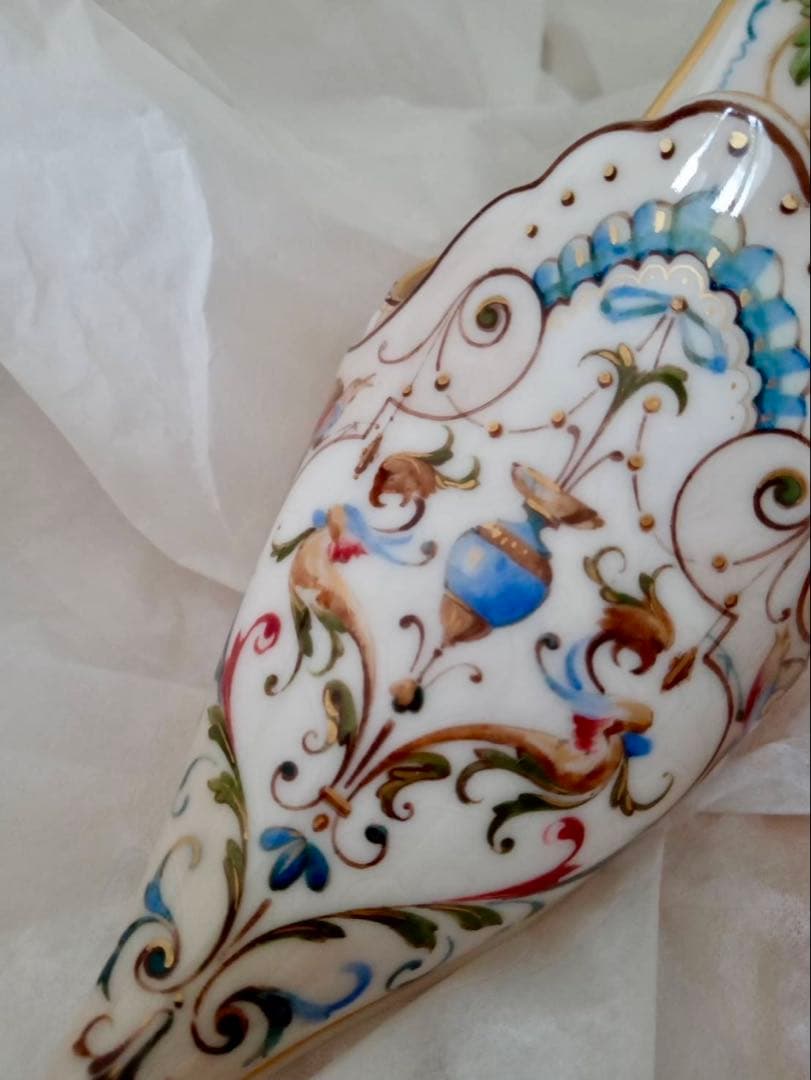 KPM ベルリン　王立磁器製　ドイツ　アンティーク　ハイヒール　天使