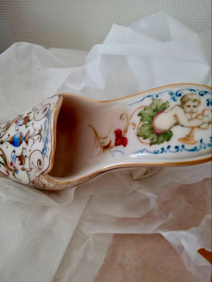 KPM ベルリン　王立磁器製　ドイツ　アンティーク　ハイヒール　天使