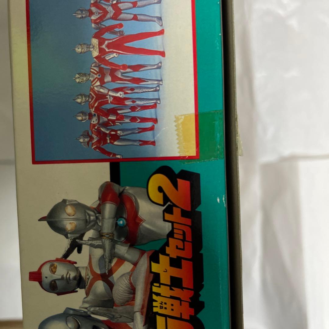 ⚠️レア　不滅のウルトラ戦士セット2 バンダイ　当時物　ソフビ