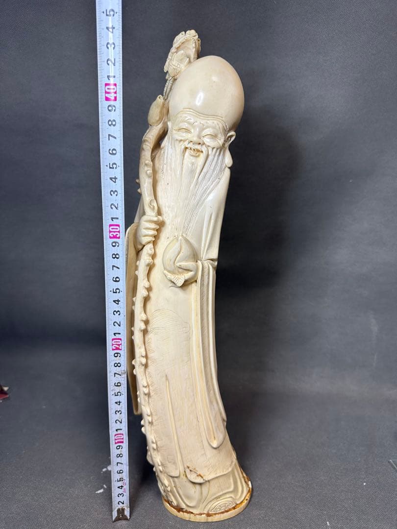 専用　寿老人　七福神　仏教美術　天然素材　置物　飾り物　古美術品　 細密細工
