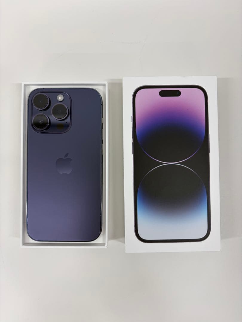 ◎即日発送◎ iPhone14pro 256GB ディープパープル ◎美品◎