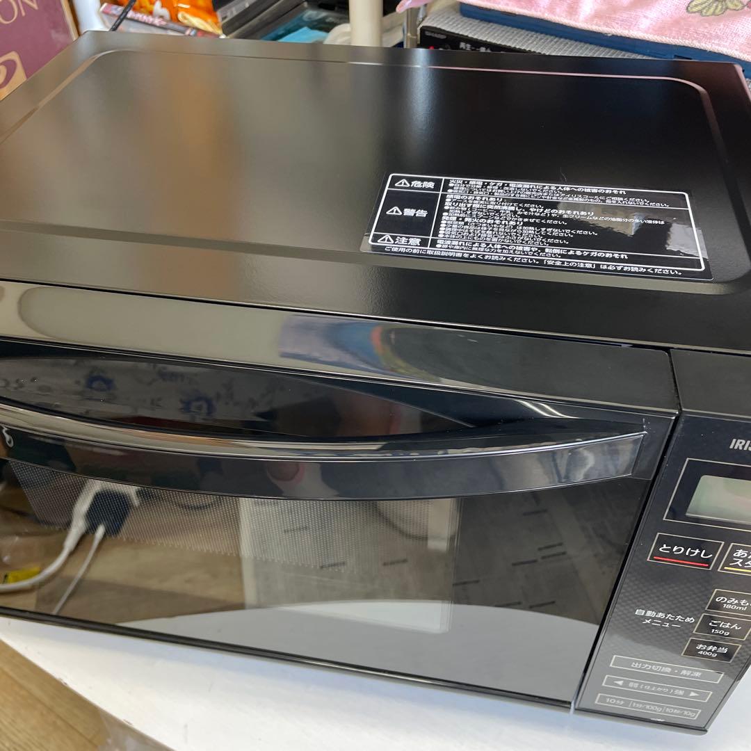 新品同様⭐︎IRIS OHYAMA ブラック単機能電子レンジ⭐︎全国対応