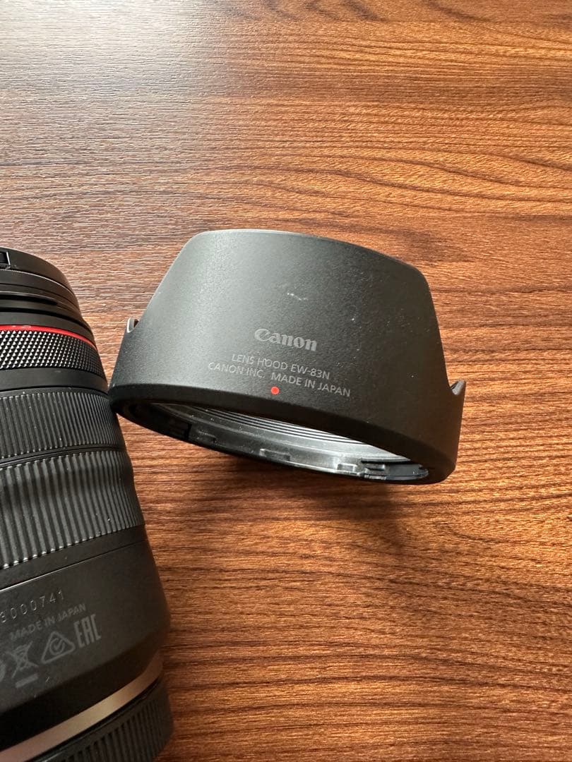 Canon RF 24-105mm F4 L IS USM レンズフィルター付き