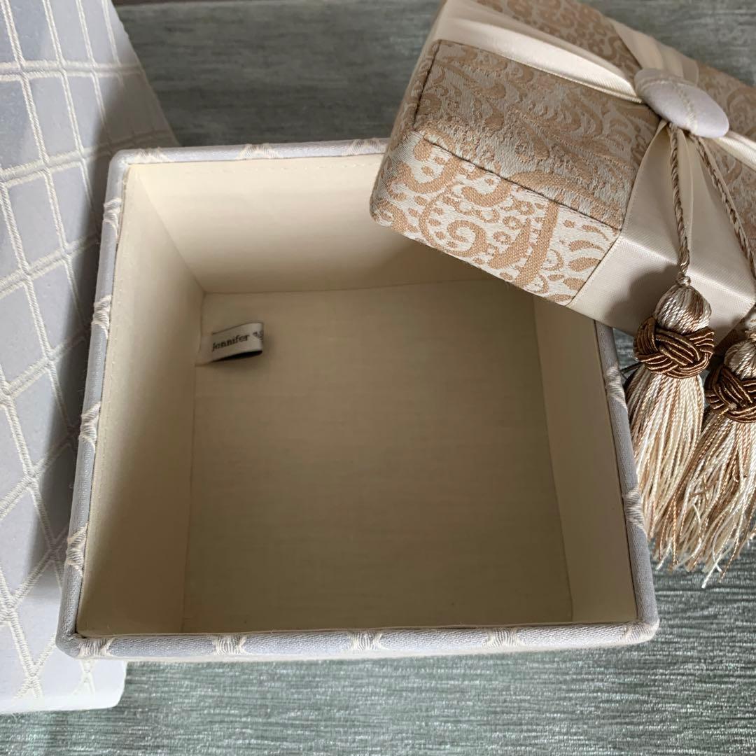 ジェニファーテイラー　スクエアボックス2個セット