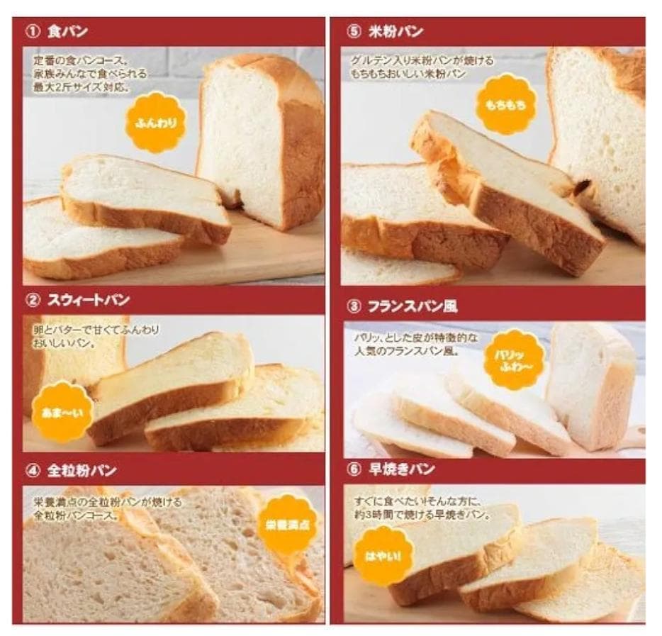 新品未使用☆siroca SHB-212 WHITE 米粉/ごはんパン・餅