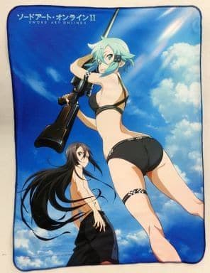 キリト＆シノン(水着) 描き下ろしブランケット ソードアート・オンラインII