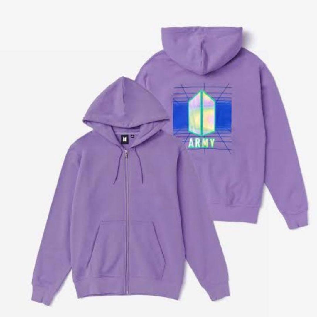 アイドル BTS Fortune Box ZIP-UP HOODIE 02 L