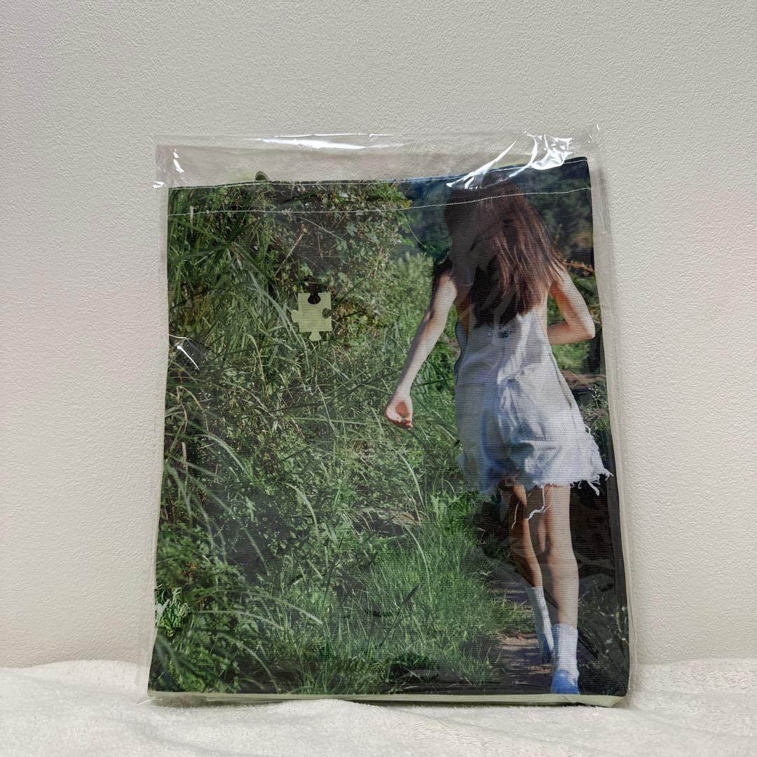 [2つセット]JENNIE 写真展 トートバッグ グリーン ジェニ