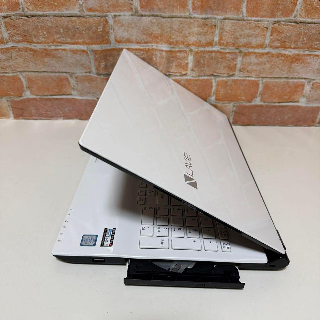 美品NEC ノートPC 高速起動SSD Webカメラ　Windows 11Pro