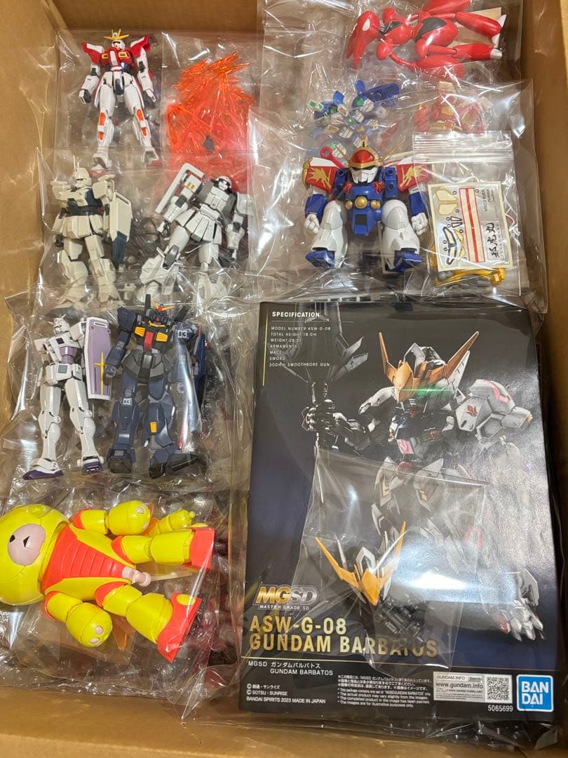 【140サイズ】組立済み ガンプラ ジャンクプラモデルまとめ・バンダイMG HG