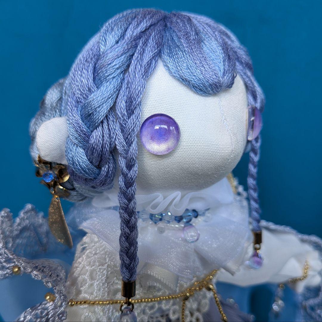 水無月の花　アートドール　オリジナルドール　ハンドメイドドール