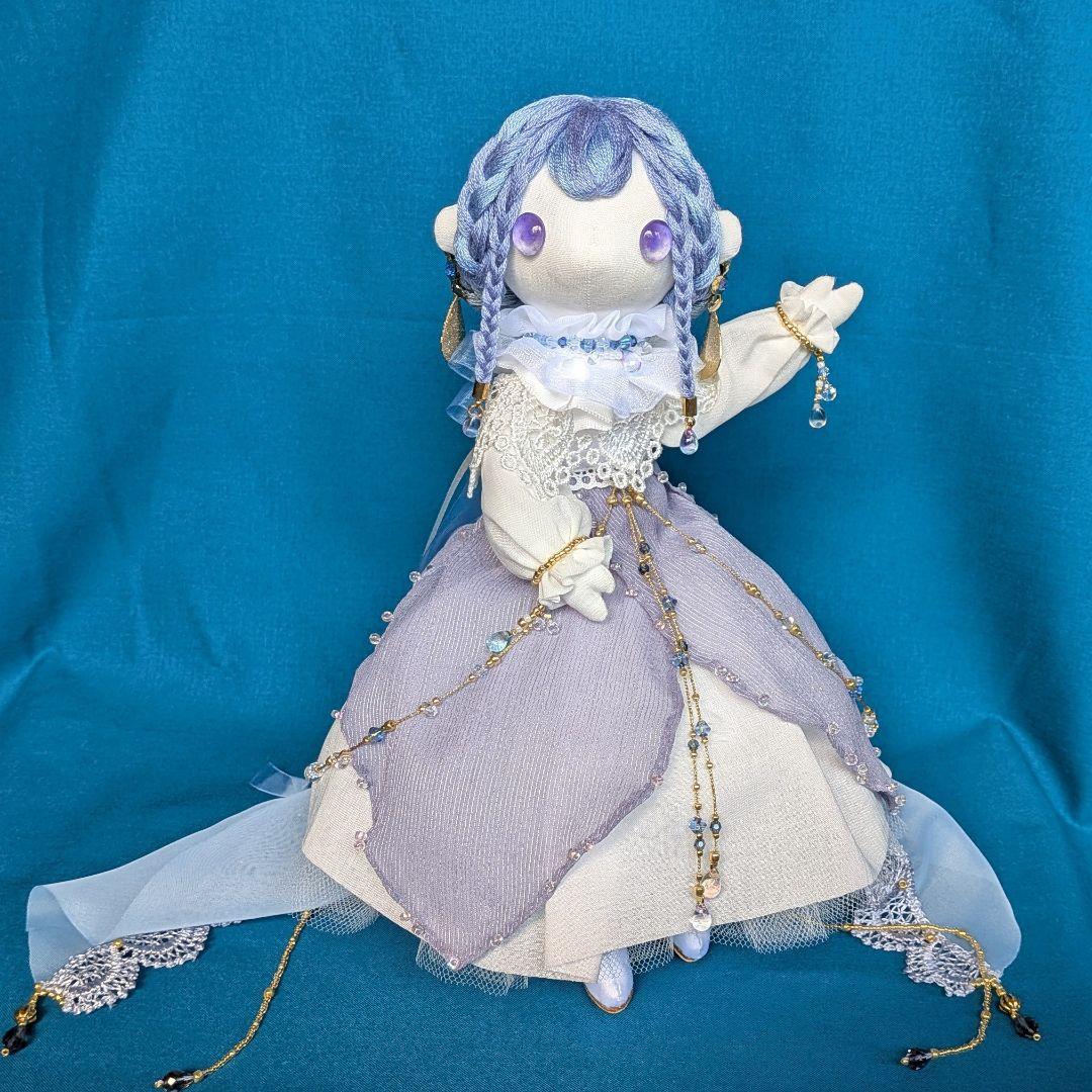 水無月の花　アートドール　オリジナルドール　ハンドメイドドール