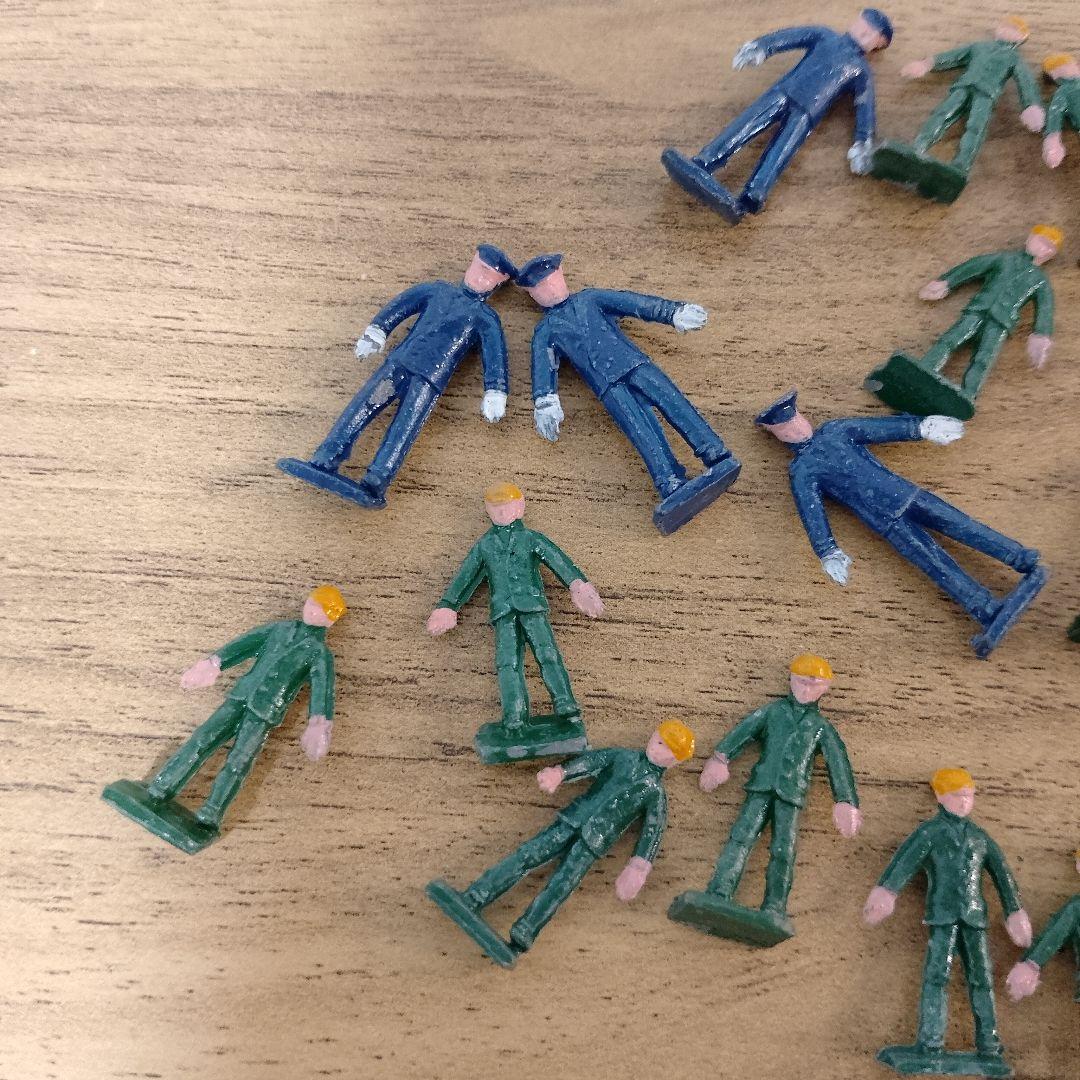 ジャンク　鉄道模型部品　人形　小物　フィギュア　ビンテージ　レア　HO人形