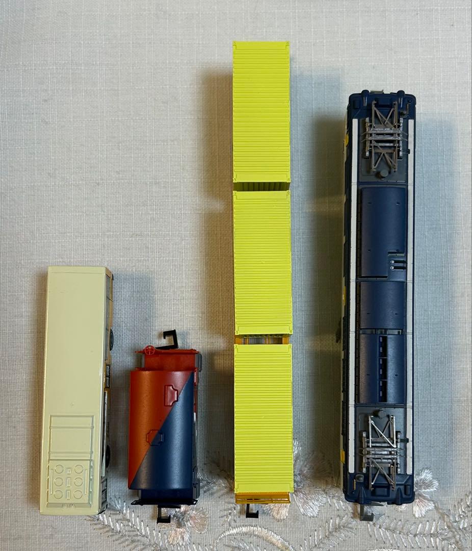 第2回国際鉄道模型コンベンション開催記念4点　ヨ38000/EF64-57/貨車