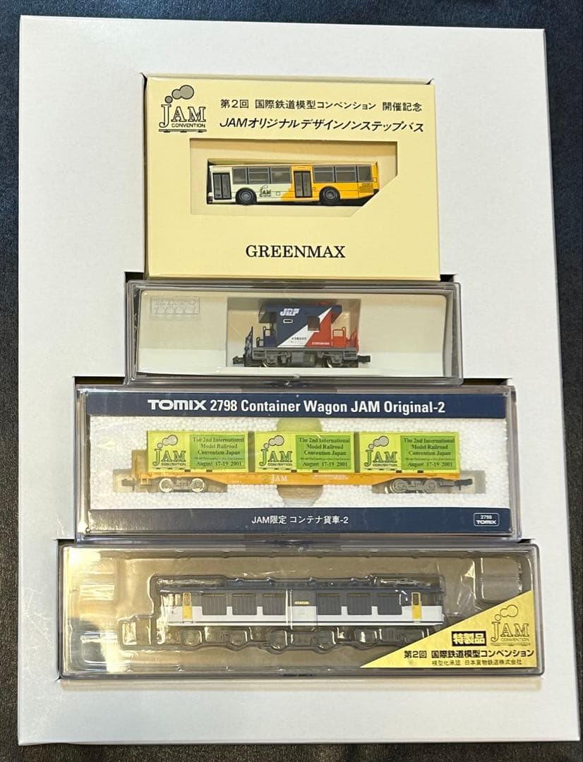 第2回国際鉄道模型コンベンション開催記念4点　ヨ38000/EF64-57/貨車