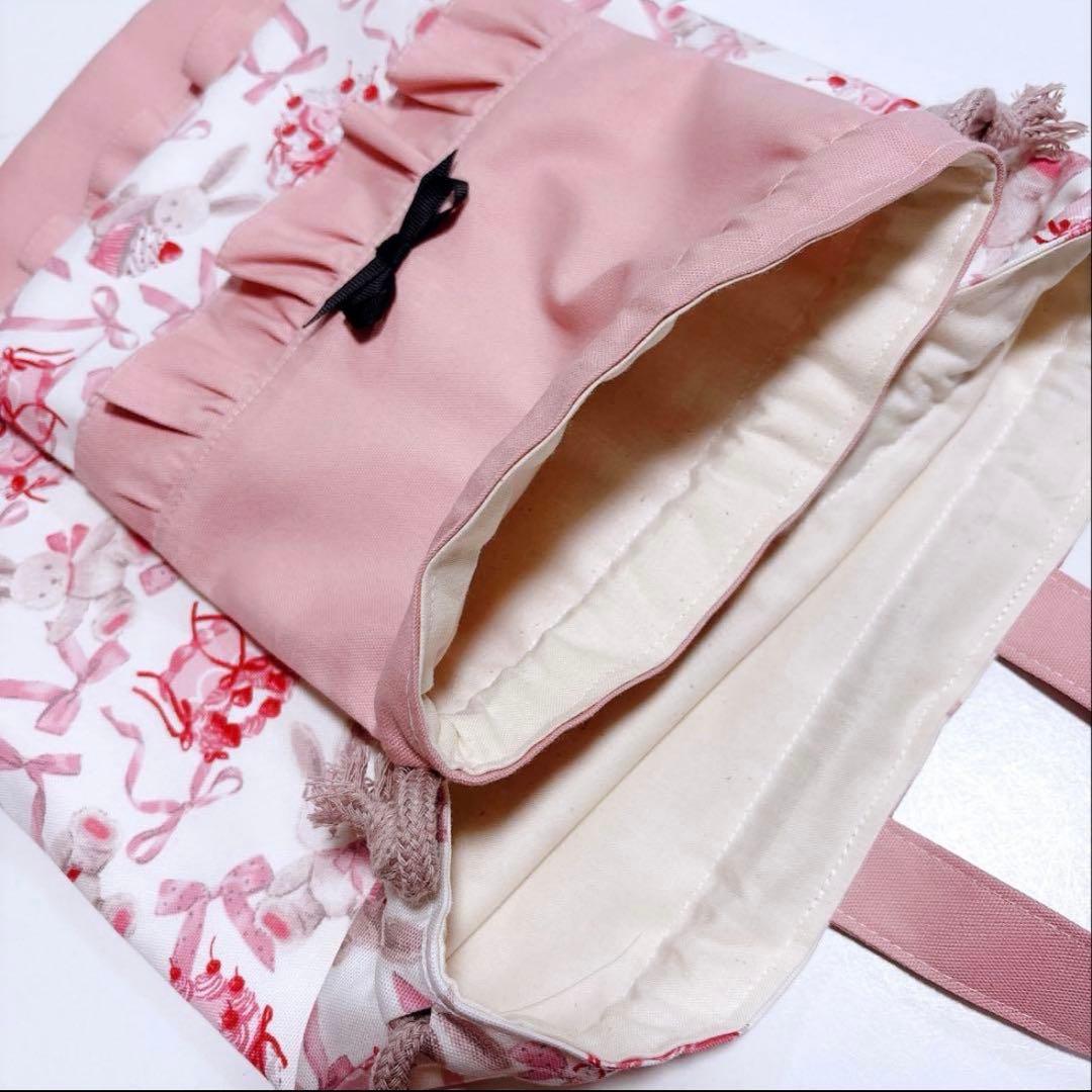 No435＊入学入園4点セット＊手提げバッグ＊体操袋＊上履き入れ＊ハンドメイド