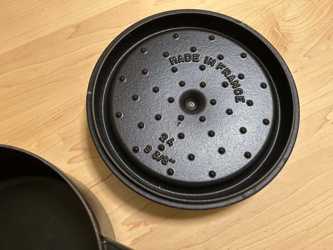 STAUB LA COCOTTE 鍋 24cm 黒