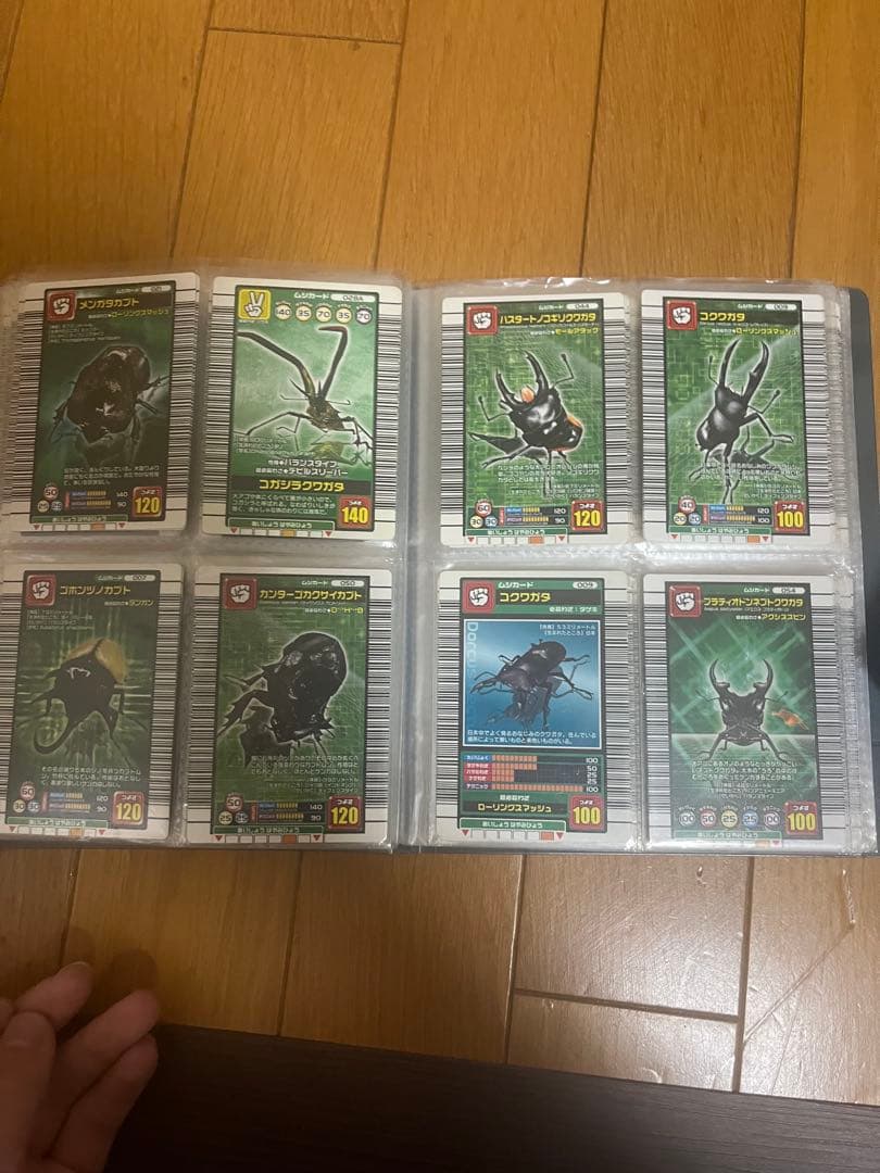 ３　ムシキング　まとめ売り　見せる様