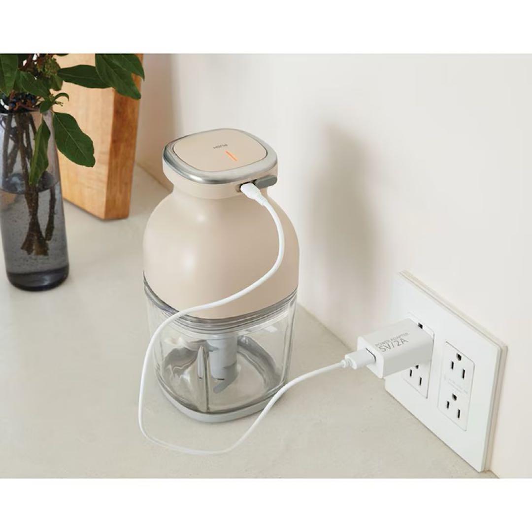 レコルト コードレス フードカッター カプセルカッター ボンヌ RCP-7(W)