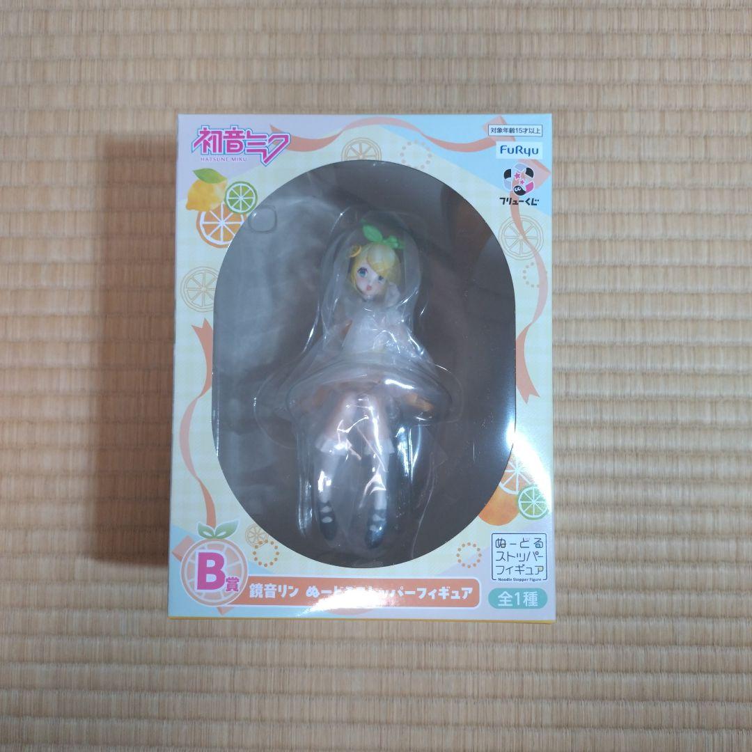 初音ミク　フリューくじ　Ａ賞 初音ミク　B賞 　ぬーどるストッパー フィギュア