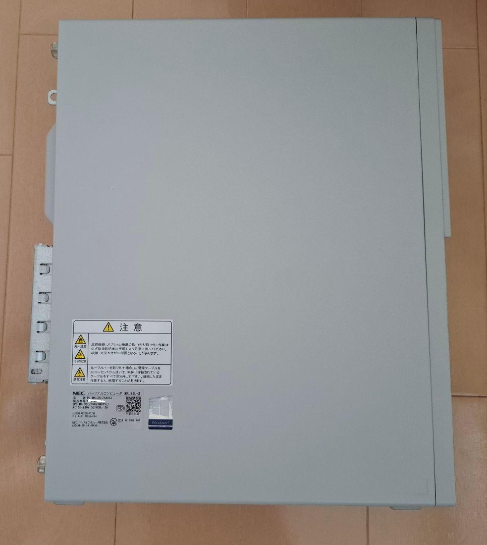 NEC デスクトップ スリムPC Corei3-8100