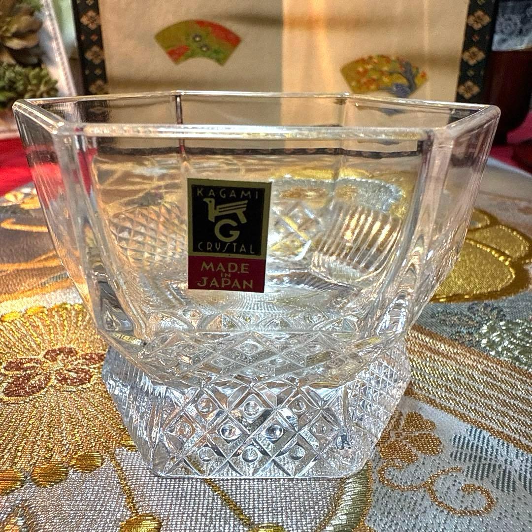 たち吉赤絵　角皿　金彩八角小鉢　古伊万里醍醐窯蓋付き　No.4-1