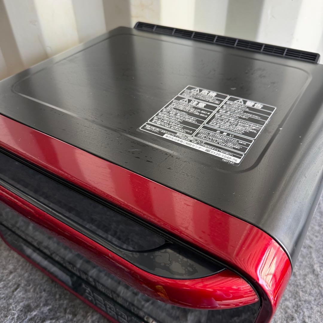 L60激安早い者勝ち✨ TOSHIBA 過熱水蒸気オーブンレンジ 電子レンジ 赤