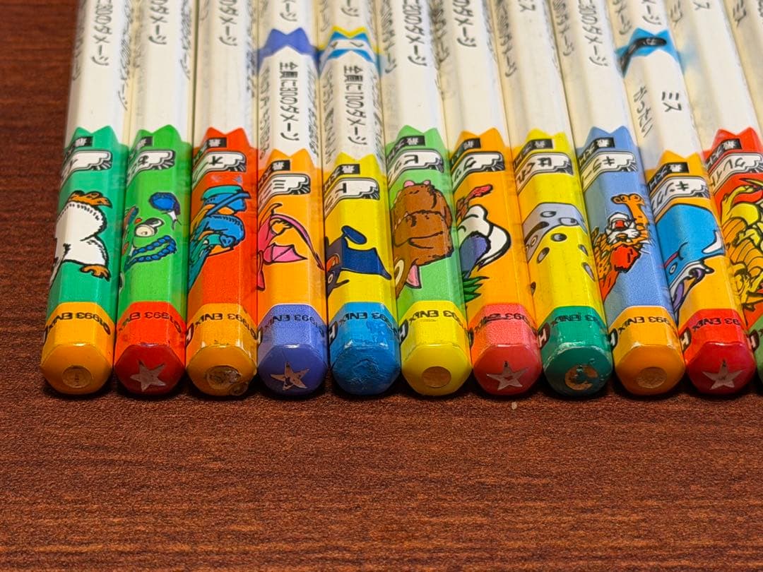 ドラゴンクエスト バトル鉛筆（バトエン）大量まとめ売り 約60本＋キャップ10個