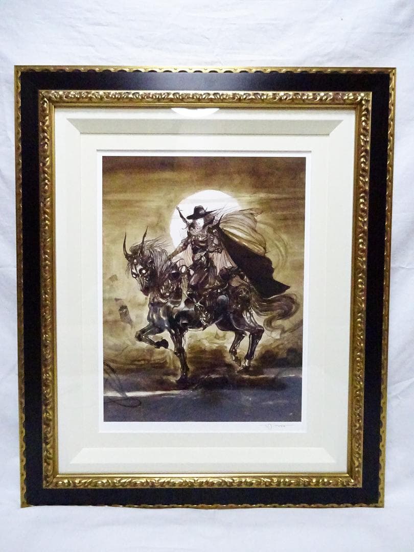 #天野喜孝 #オーダー版画② #吸血鬼ハンターD #共箱 #アールビバン保証書