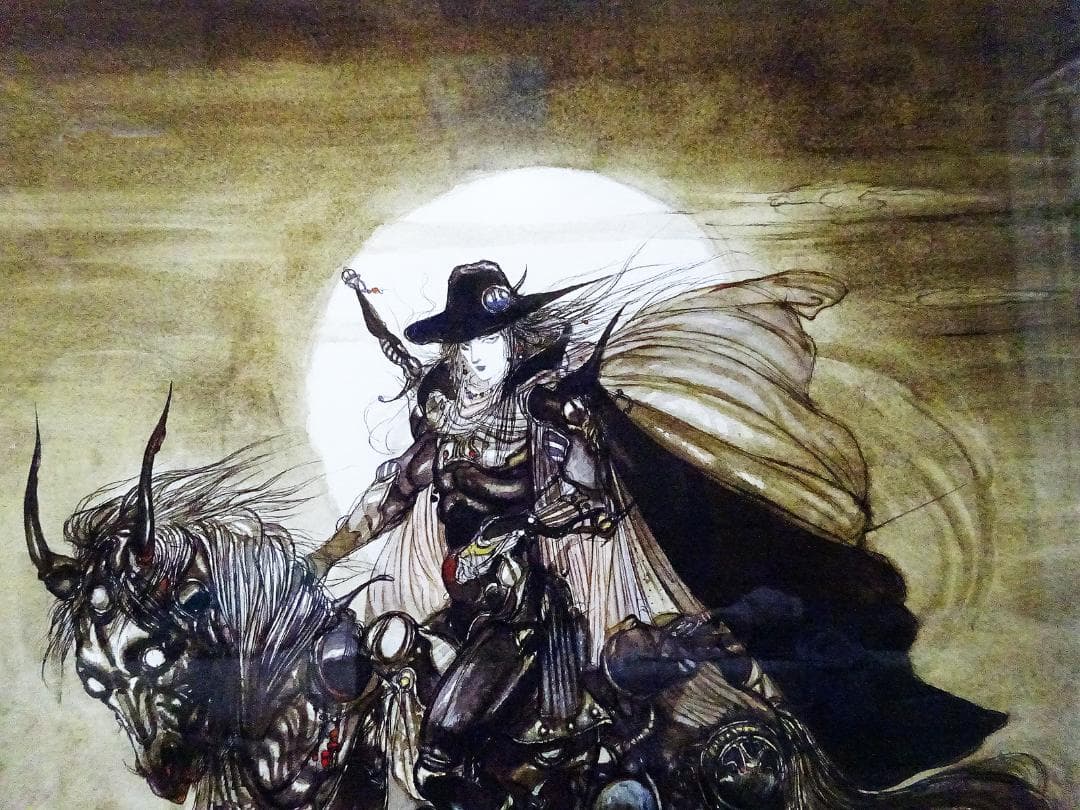 #天野喜孝 #オーダー版画② #吸血鬼ハンターD #共箱 #アールビバン保証書