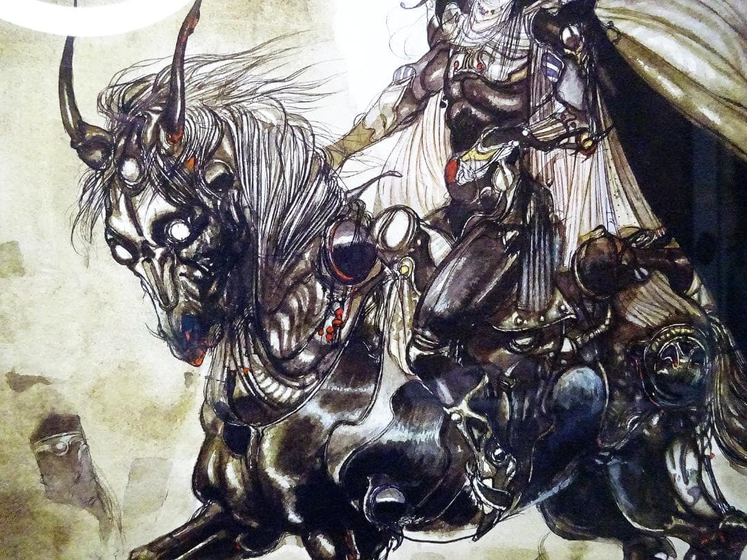 #天野喜孝 #オーダー版画② #吸血鬼ハンターD #共箱 #アールビバン保証書