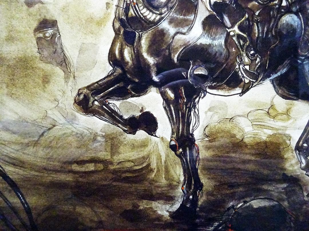 #天野喜孝 #オーダー版画② #吸血鬼ハンターD #共箱 #アールビバン保証書