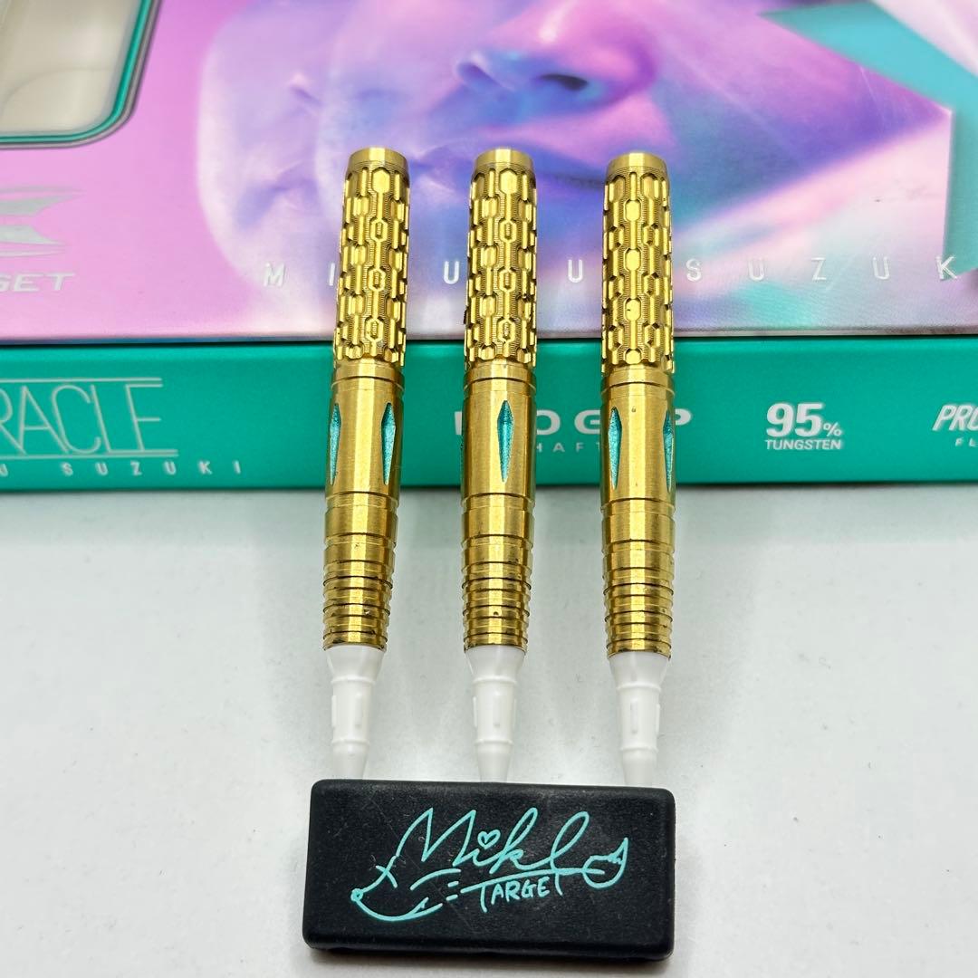 ダーツ ミラクル G2 限定ゴールド 鈴木未来モデル