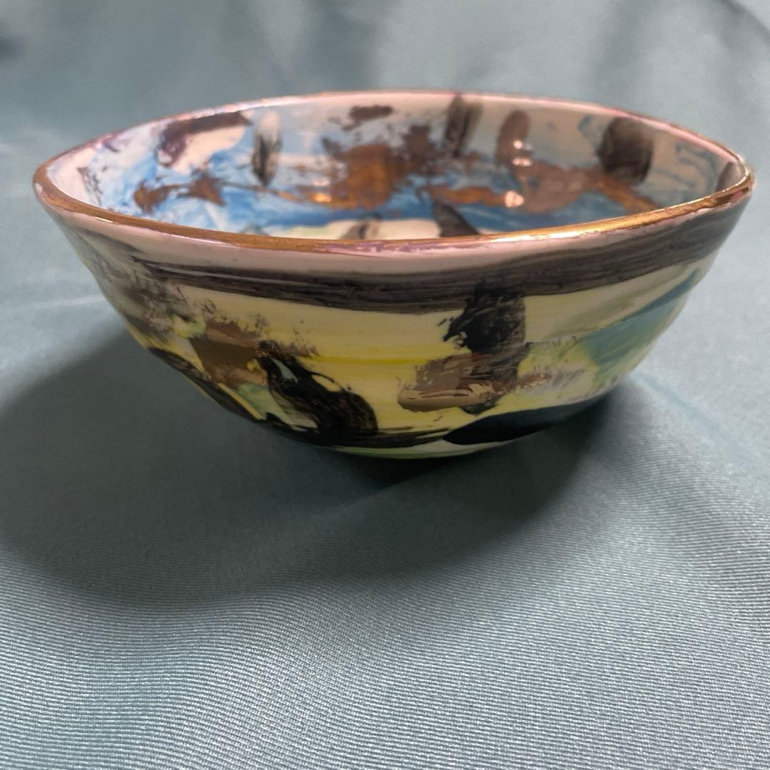 佐藤　巧　ポップアート　抹茶茶碗　茶道具