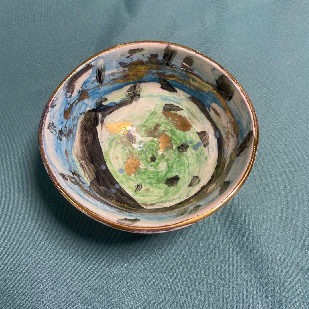 佐藤　巧　ポップアート　抹茶茶碗　茶道具